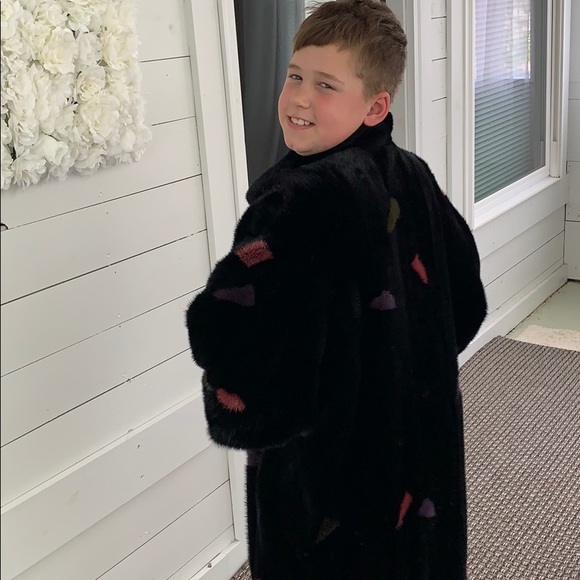 Authentic Vintage Mink Peacoat